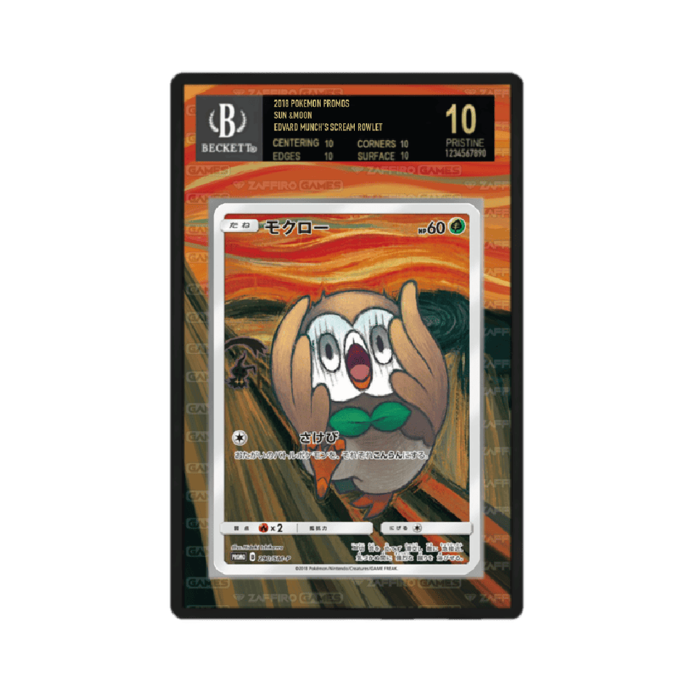 Rowlet Urlo di Munch Case BGS - ZGC | ZAFFIRO GAMES S.R.L.