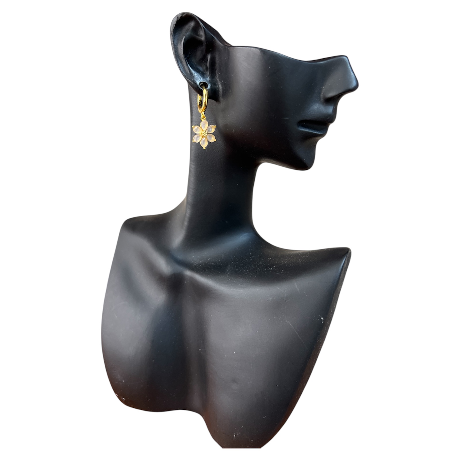 Vinani Orecchini A Cerchio Argento 925 A Forma Di Fiore - Gioiello Donna Lucido, Regalo In Scatola, Design Tedesco