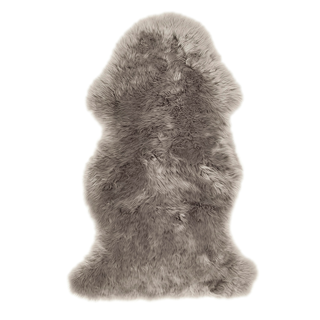 PELLE MONTONE PLATINUM – Luxurious New Zealand Sheepskin Rug for Modern Elegance