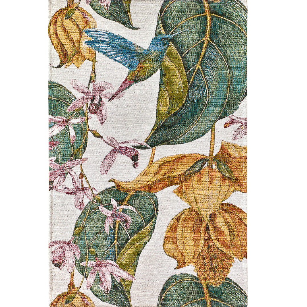 Coco' Nature Rug: A Burst of Botanical Elegance for Your Kitchen