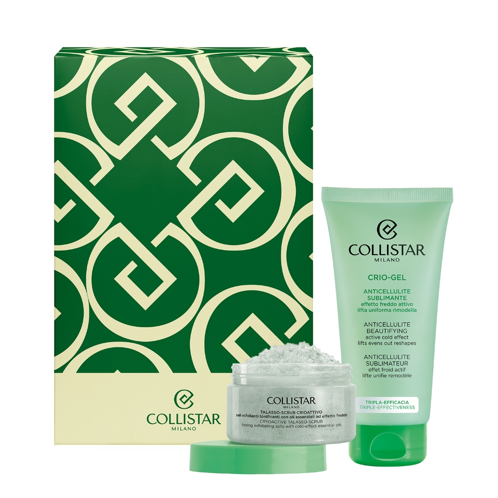 Cofanetto Crio-Gel Anticellulite Sublimante 175ml+ Talasso-Scrub Crioattivo 150g