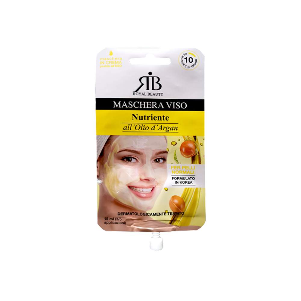 Maschera Viso Monodose Argan 15 ml