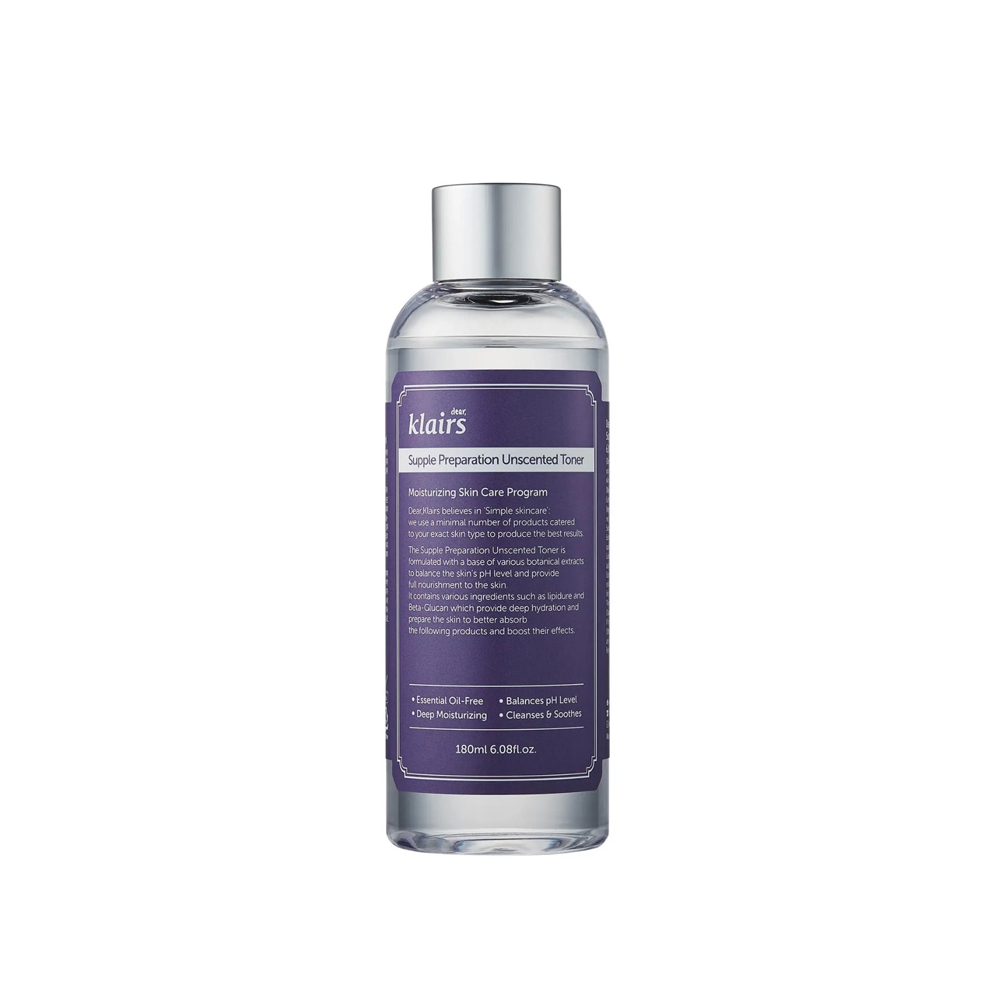 Supple Preparation Unscented Toner 180ml
