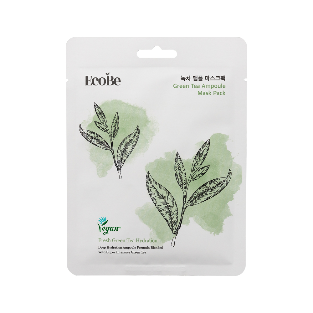 Green Tea Ampoule Mask Pack