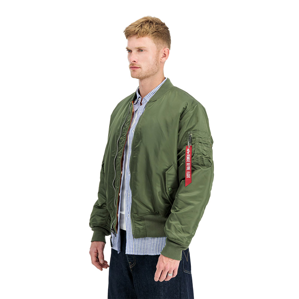ALPHA INDUSTRIES Giacca Bomber MA-1 Sage Green  