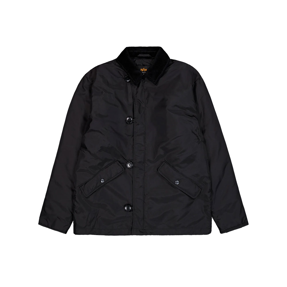 ALPHA INDUSTRIES Giacca Winter Jacket ECW 1978 Vintage Balck 