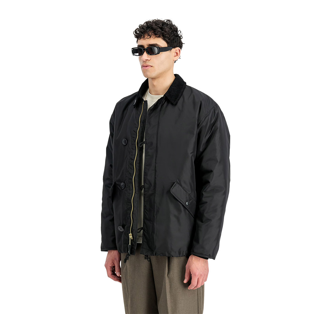 ALPHA INDUSTRIES Giacca Winter Jacket ECW 1978 Vintage Balck 