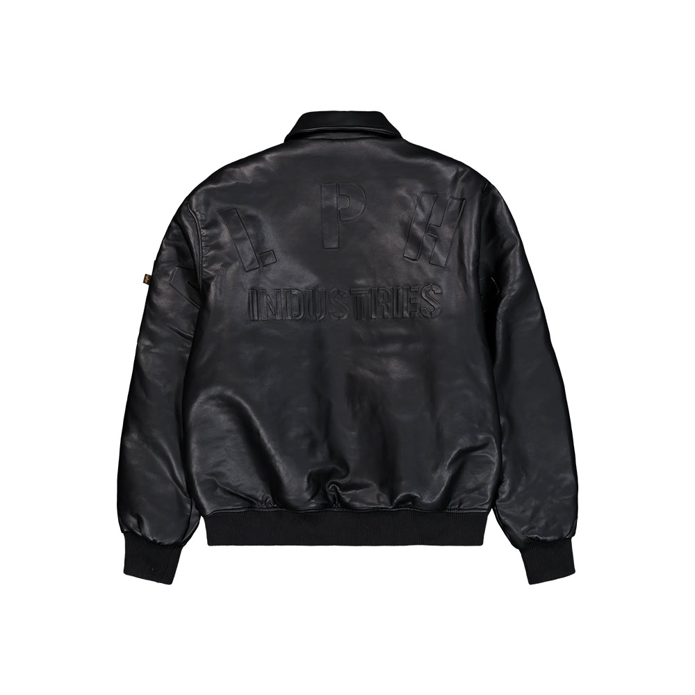 ALPHA INDUSTRIES Giacca Bomber Jacket PU College Black 