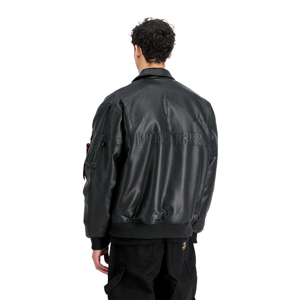 ALPHA INDUSTRIES Giacca Bomber Jacket PU College Black 