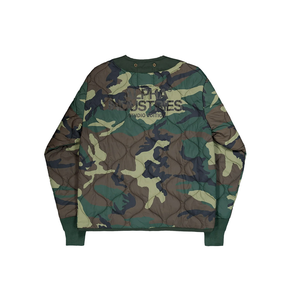 ALPHA INDUSTRIES Giacca Jacket Studio Liner Outdoor Camo