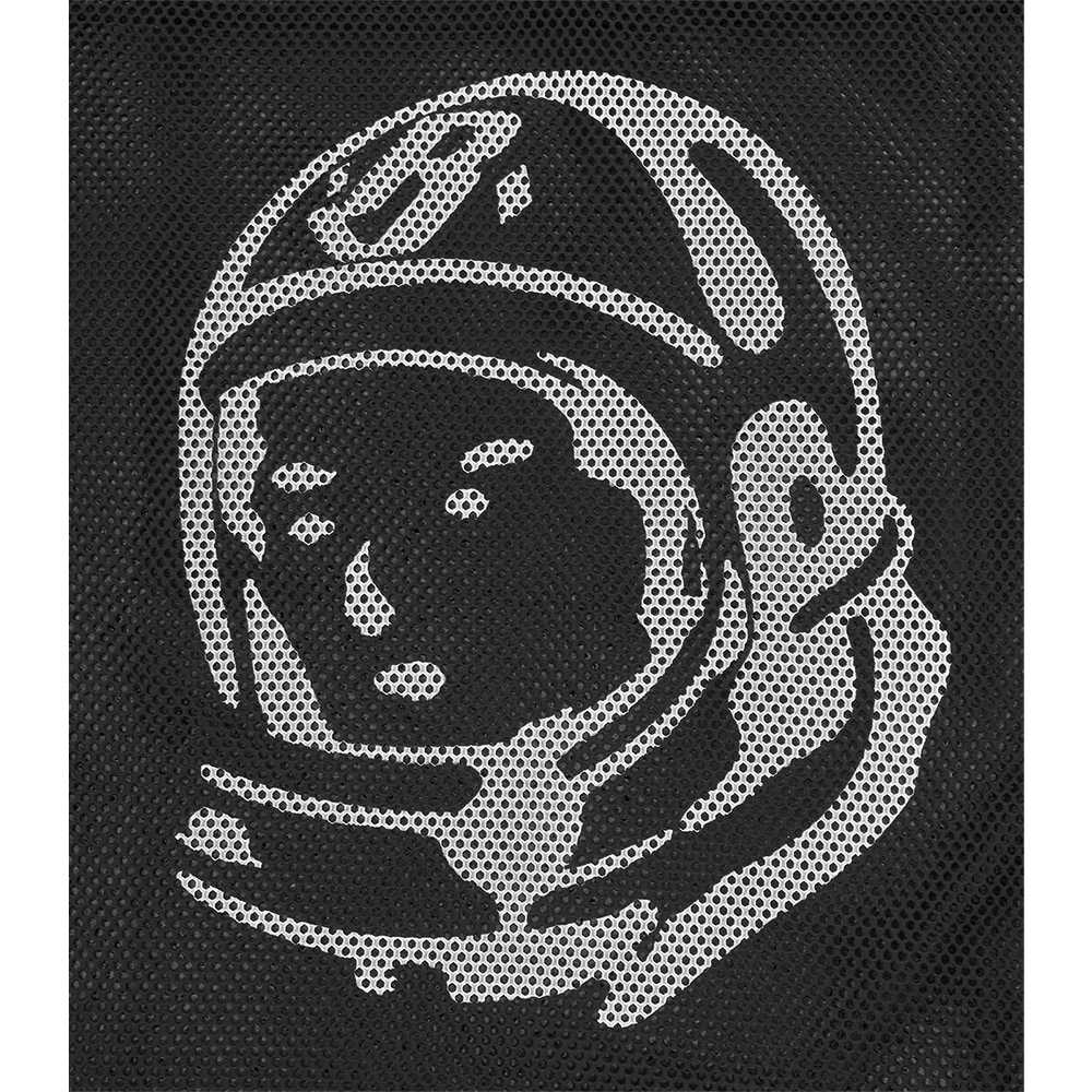 BILLIONAIRE BOYS CLUB Maglia Maniche Corte Mesh Football Tee Astro Big Black White 