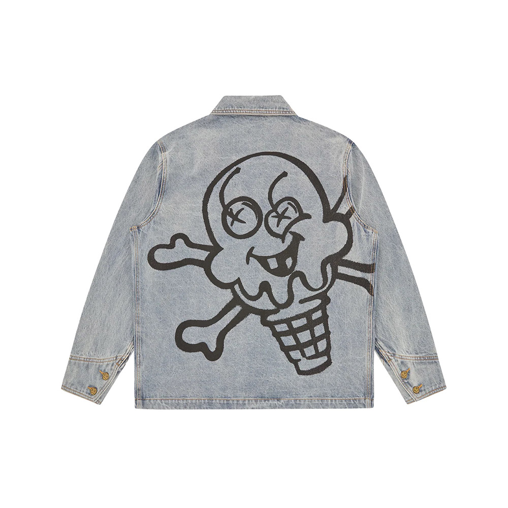 ICEREAM Giacca Denim Chorne Jacket Cones and Bones 