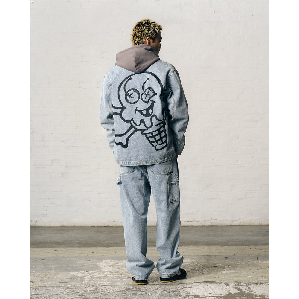 ICEREAM Giacca Denim Chorne Jacket Cones and Bones 