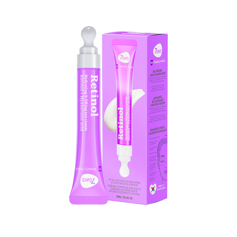 Crema contorno occhi criomassaggiante, anti-età e lifting, Retinolo 18ml