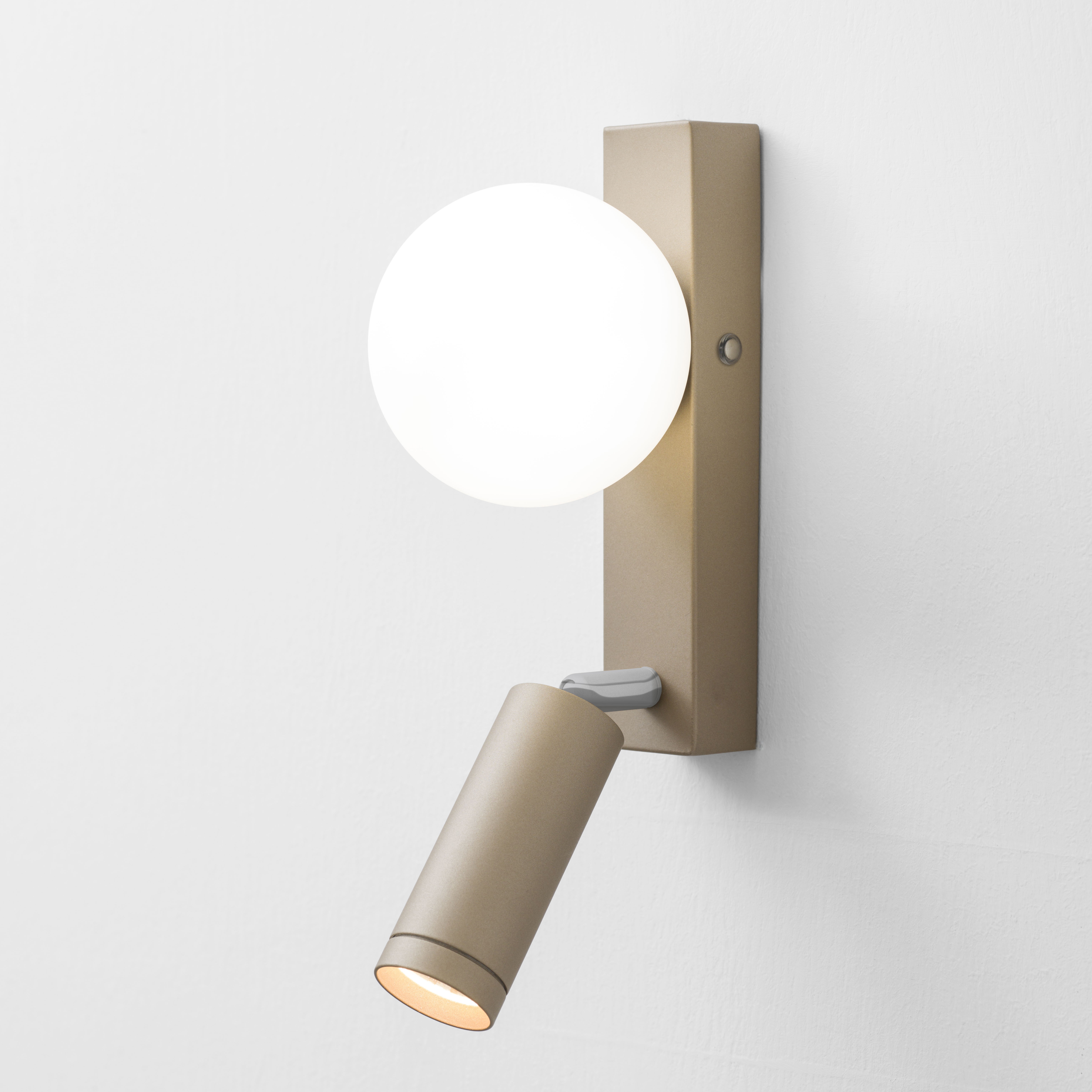 NIVIS APPLIQUE SABBIA 4W 3000K + 1x6W LED G9