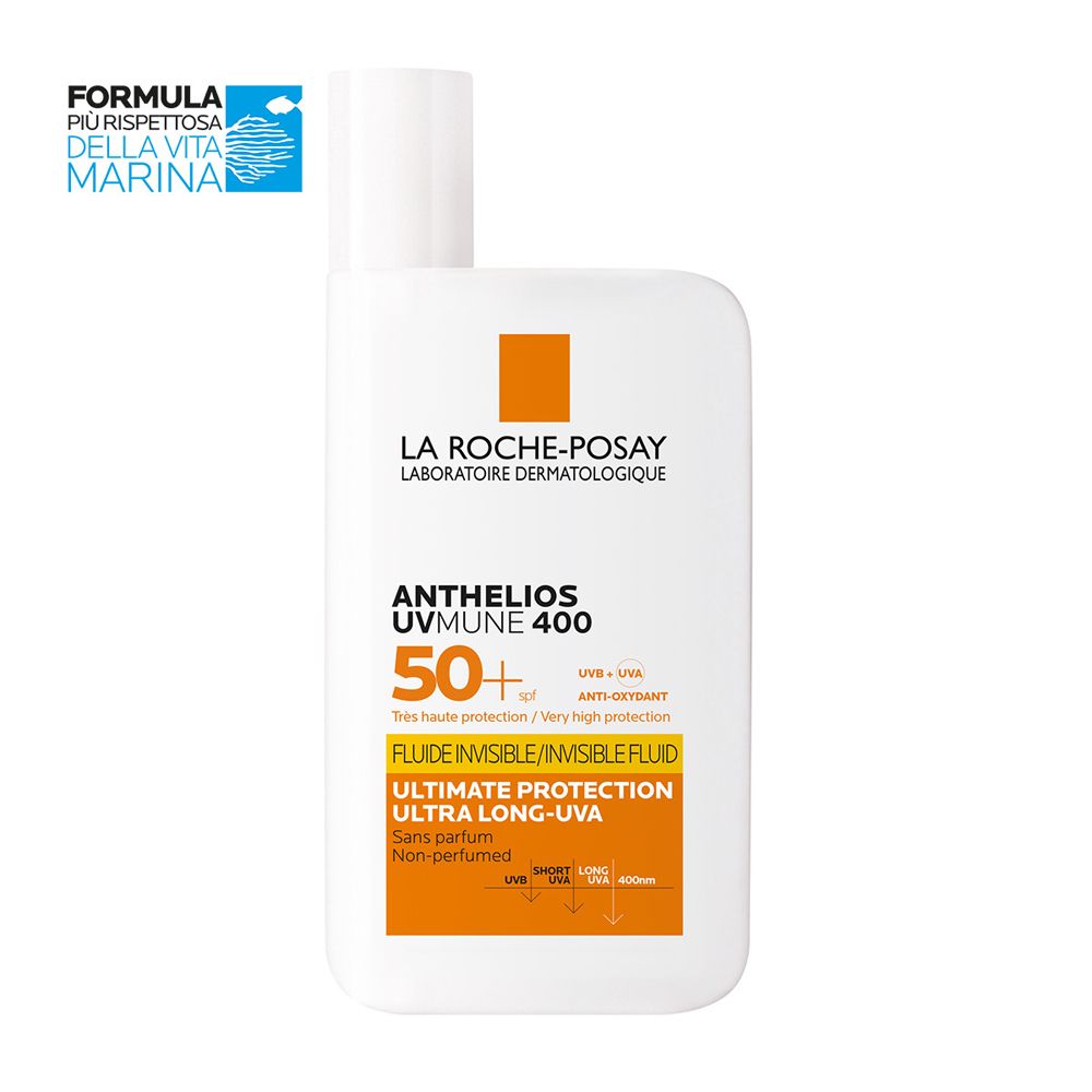Anthelios 400 UVMune Fluido Invisibile Spf 50+ 50ml