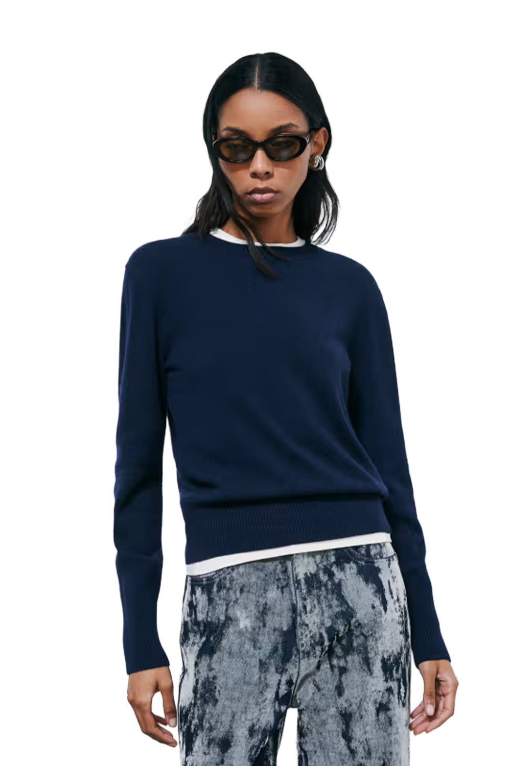 Maglia Girocollo in Cashmere