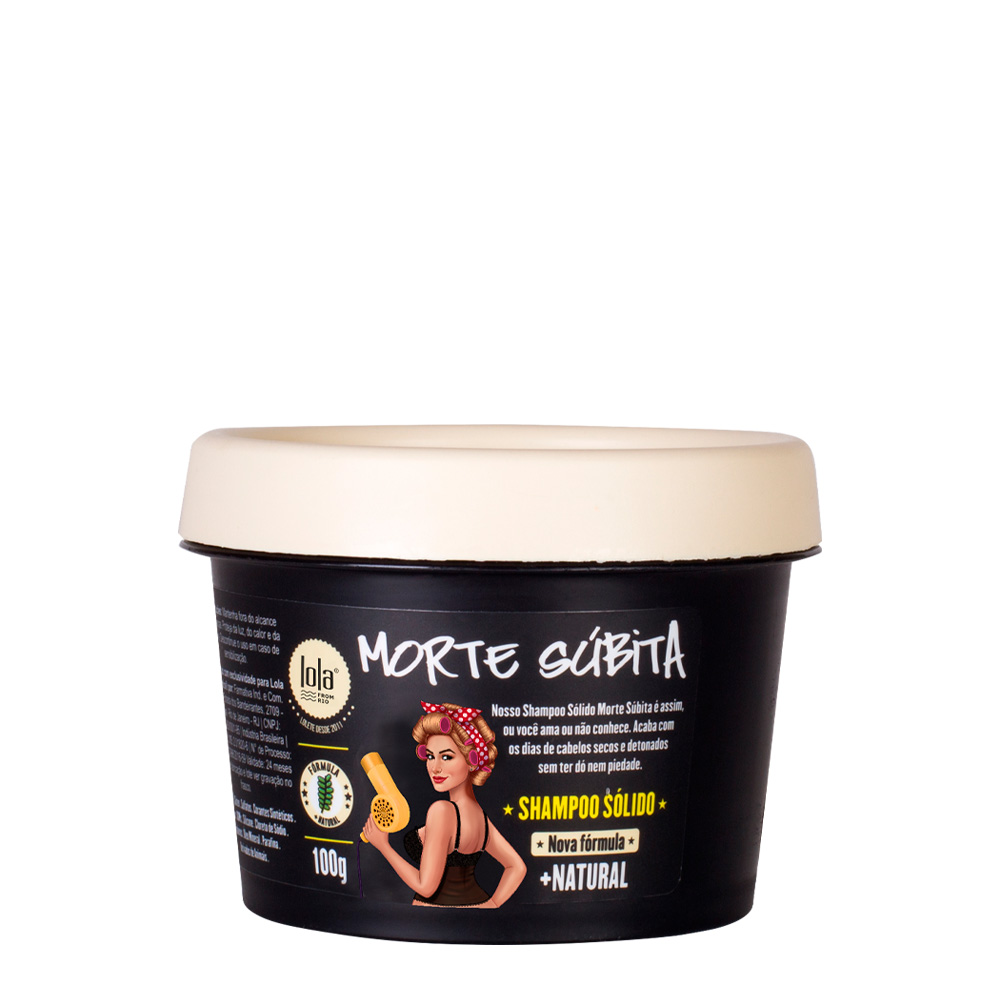 Morte Súbita Shampoo Sólido 100gr 