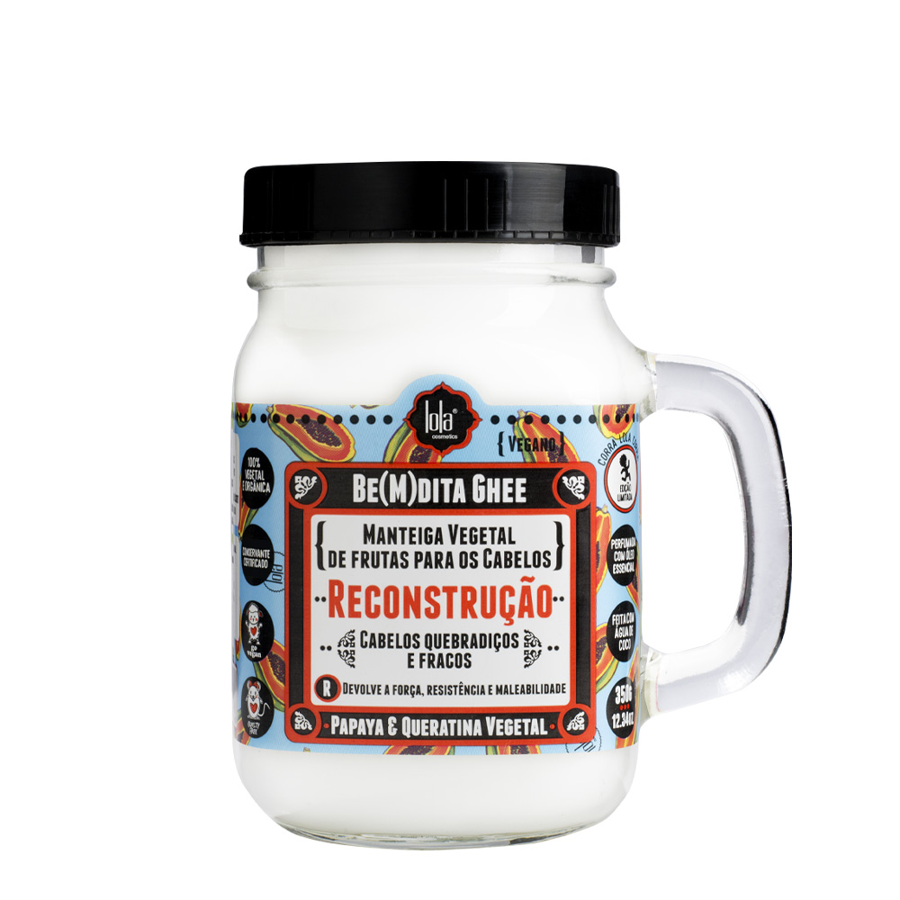 Be(M)dita Ghee Máscara Reconstrução 350gr 