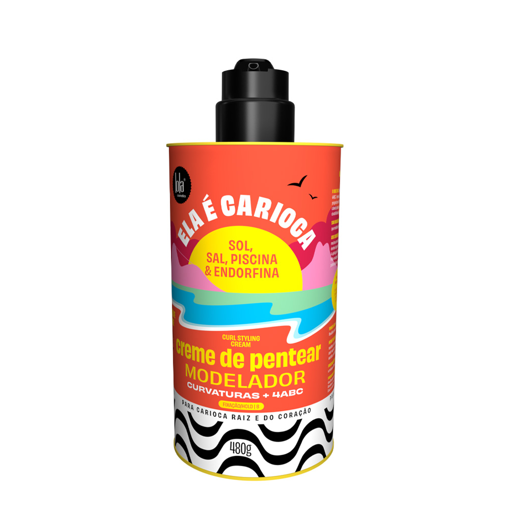 Ela É Carioca Creme De Pentear Modelador 480gr 