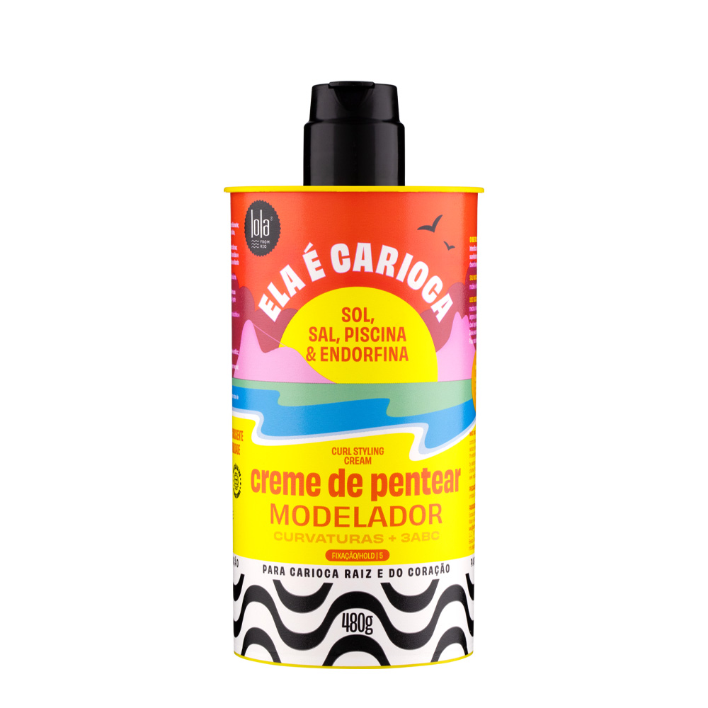 Ela É  Carioca Creme De pentear 3ABC 480gr 