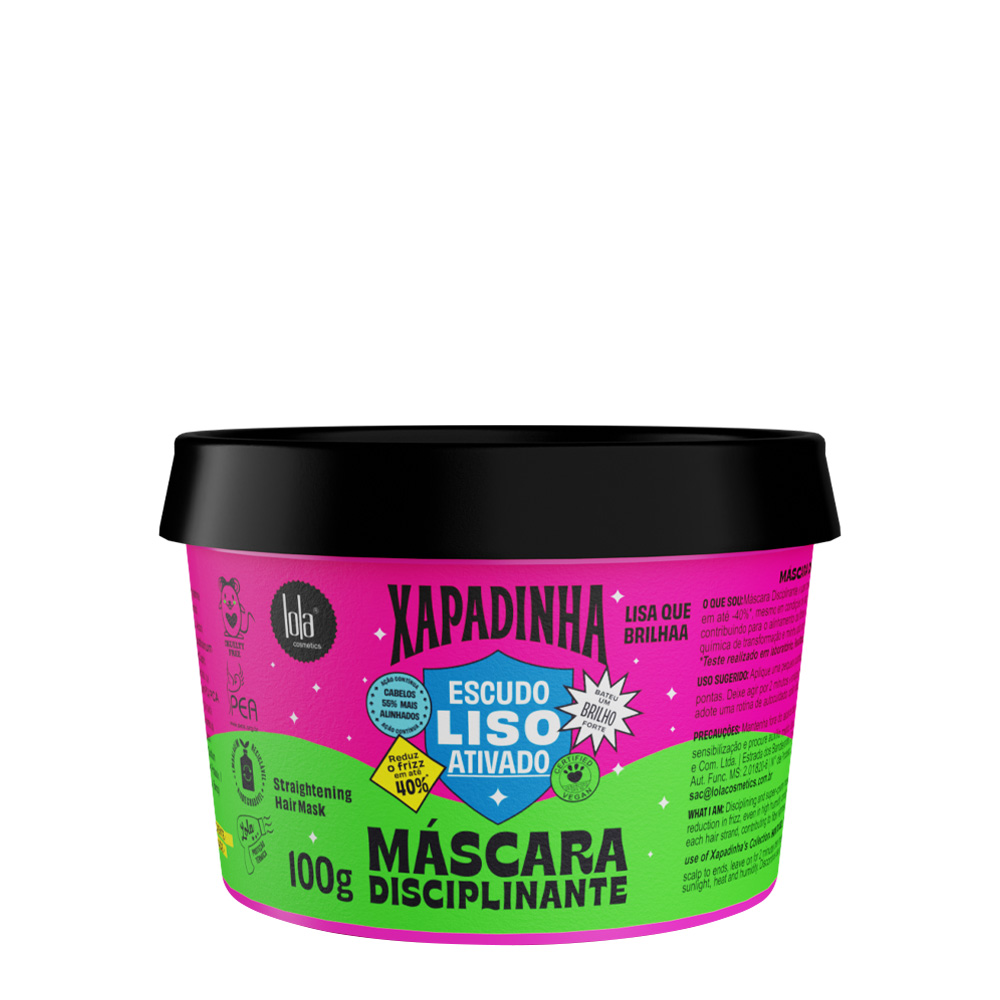 Xapadinha Mascara Disciplinante 100gr 