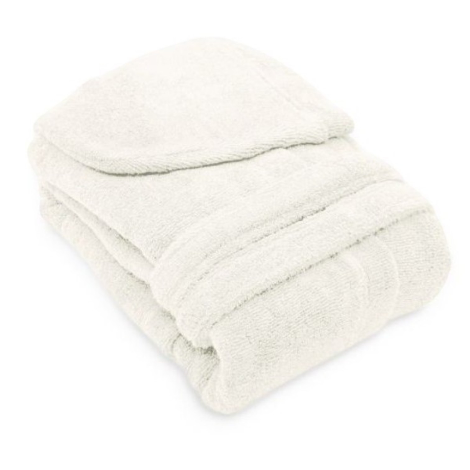 Accappatoio Carezza spugna zero twist 420 gr - Avorio