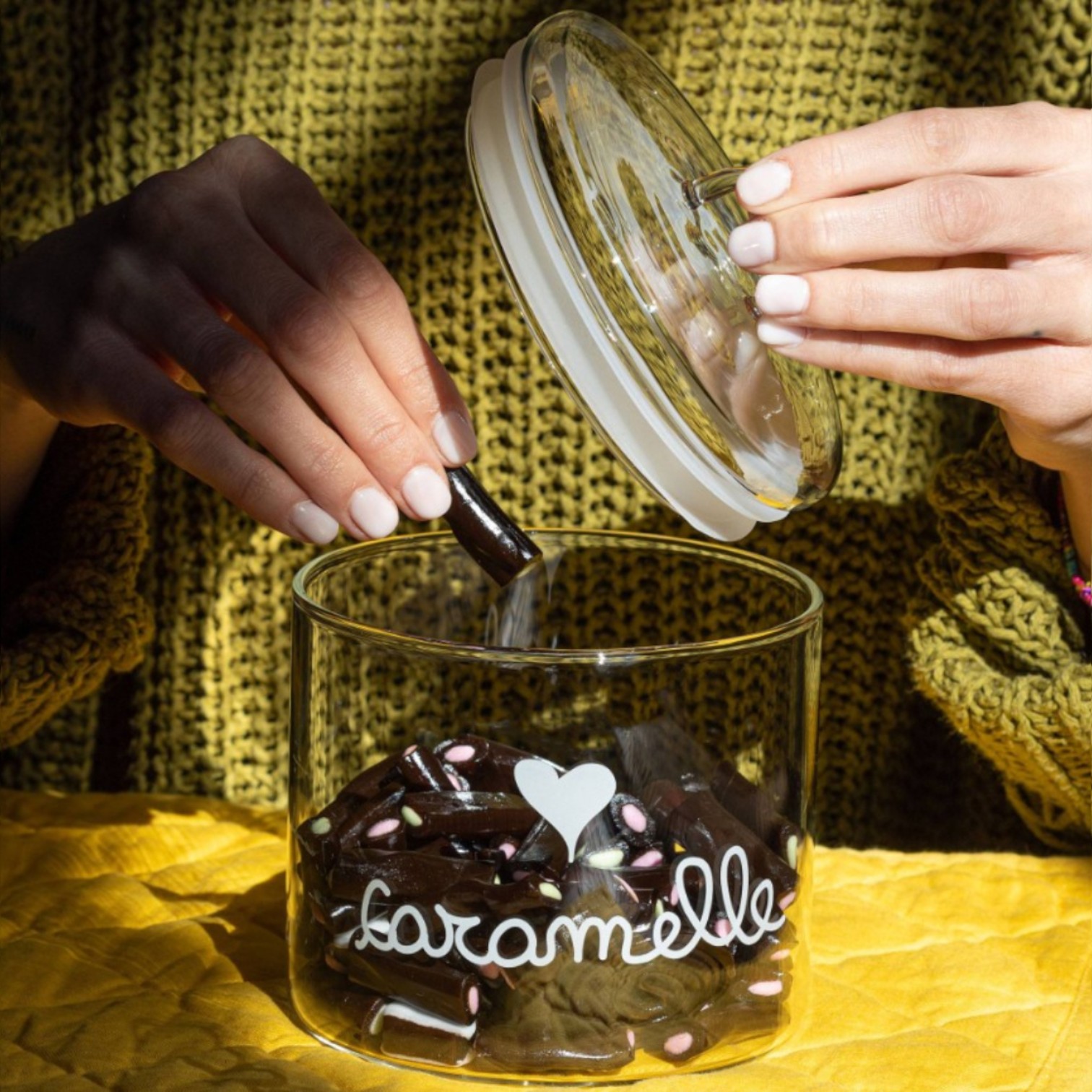 Barattolo in vetro Caramelle