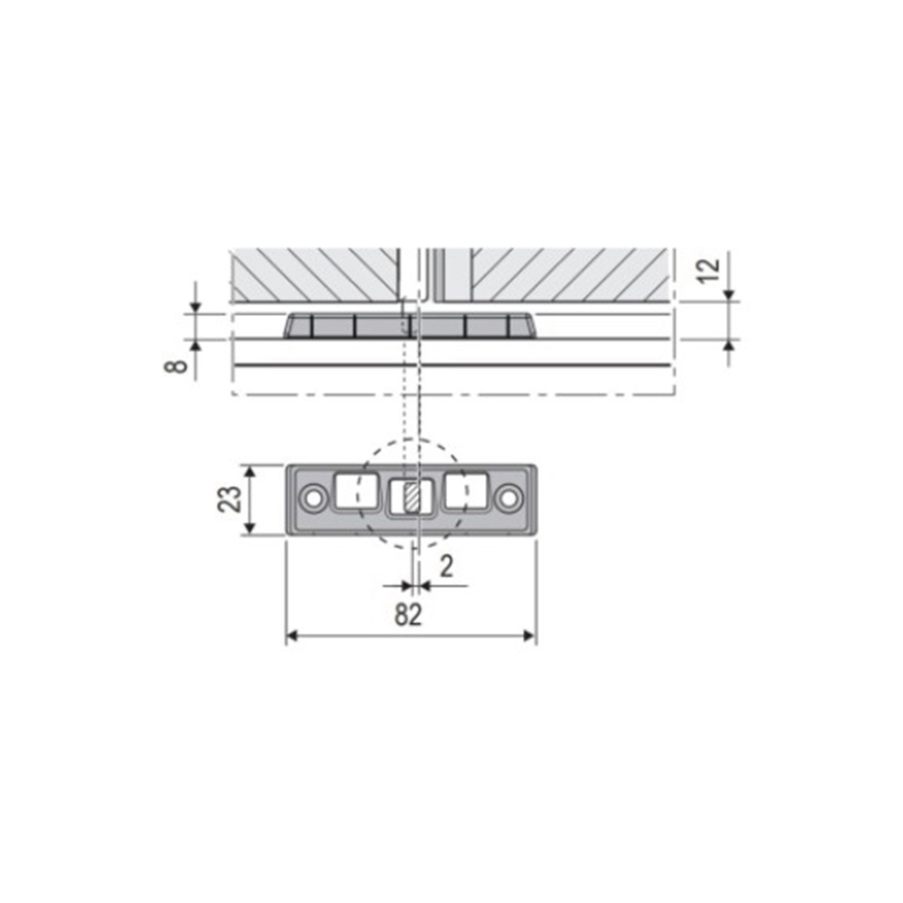 incontro pozzetto sicurtop 3 fori battuta 24 interasse 13