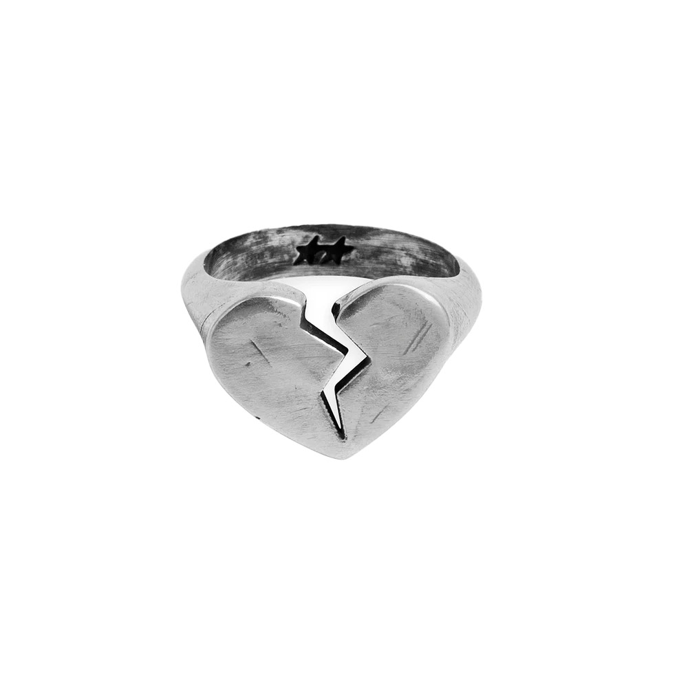 TWOJEYS Anello Ring Broken Heart 