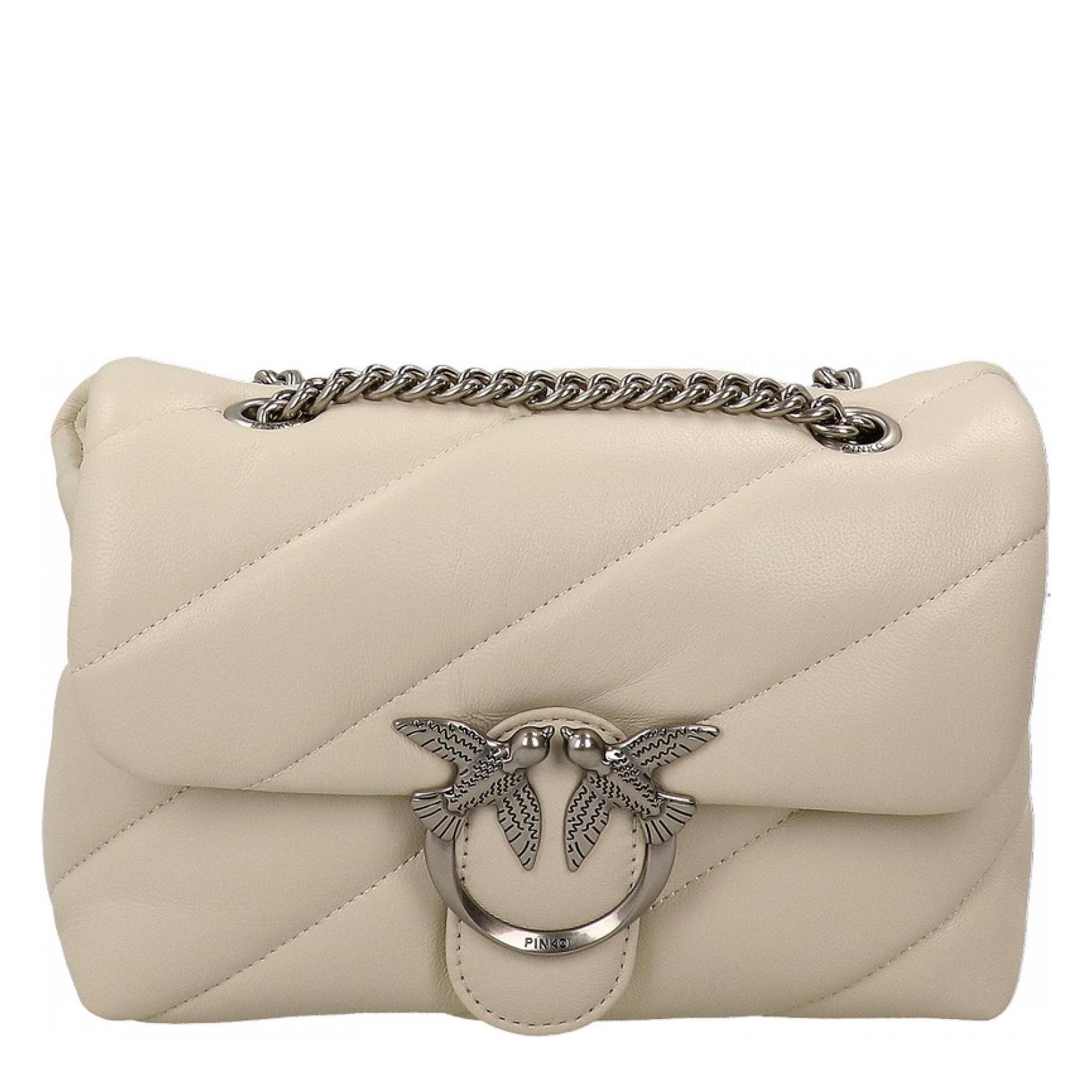 LOVE MINI PUFF CL z14o-bianco-seta-silver