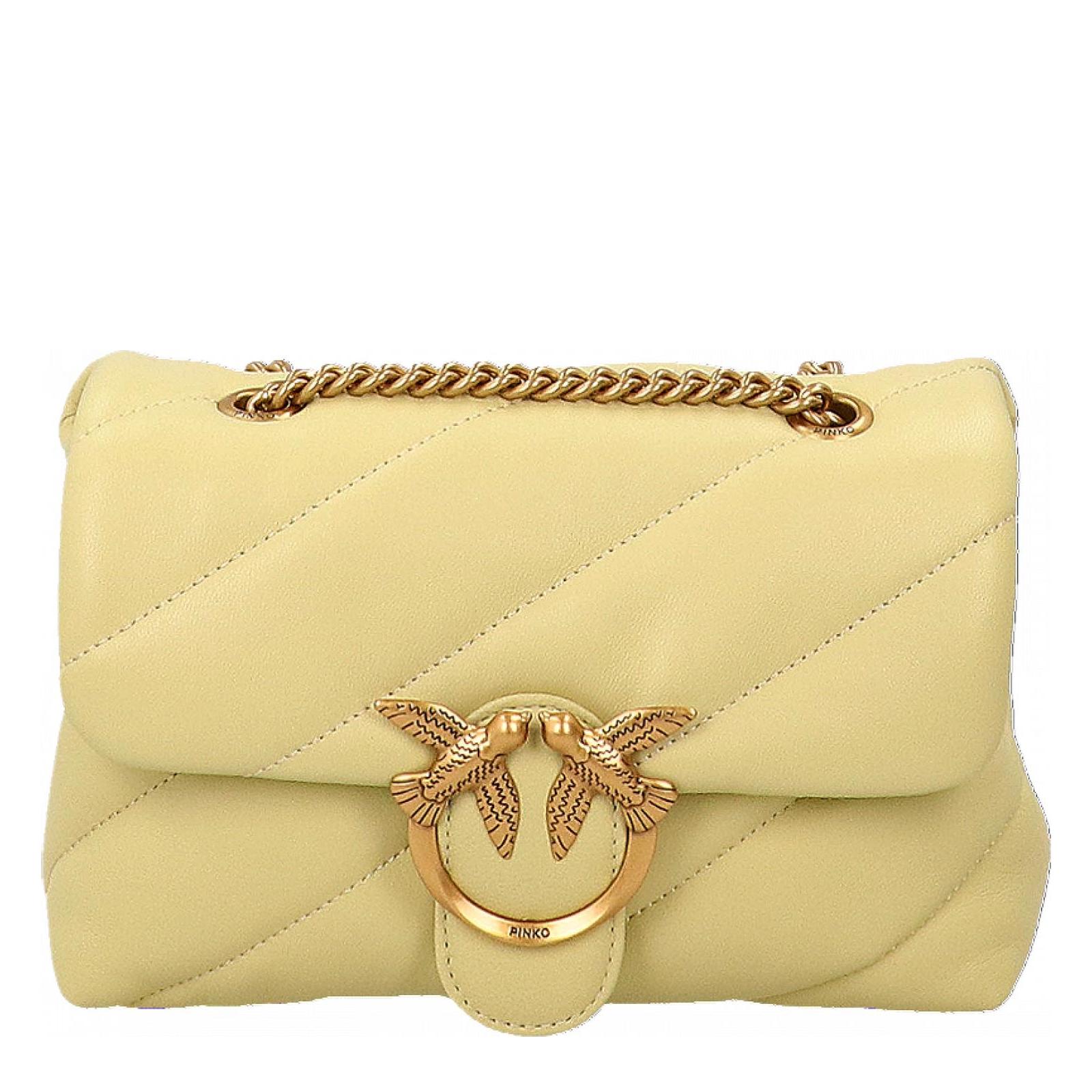 LOVE MINI PUFF CL c39q--giallo-vaniglia-antique-gold