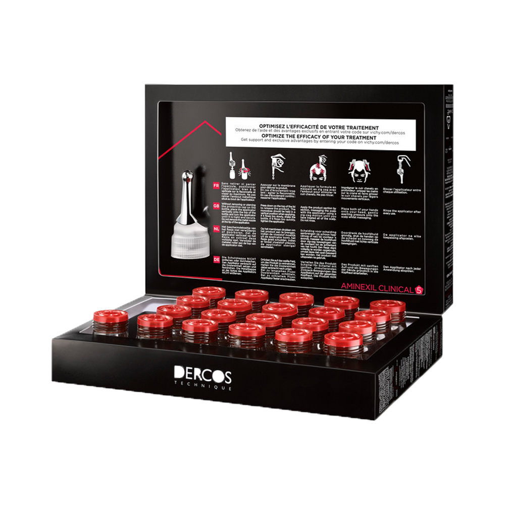 Dercos Aminexil Trattamento Anticaduta Uomo 21 Fiale