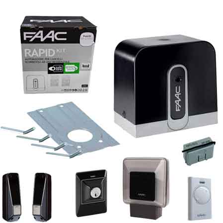 KIT MOTORE PER CANCELLI SCORREVOLI 'RAPID' FAAC - FAAC