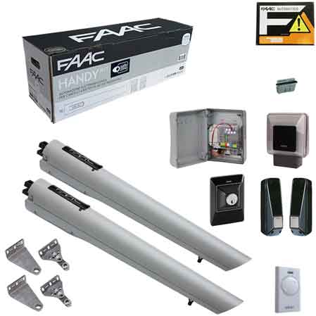 KIT MOTORE PER CANCELLI BATTENTI 'HANDY' FAAC - FAAC