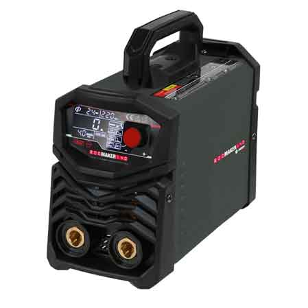 SALDATRICE AD ELETTRODO INVERTER 'RODMAKER 140' Campo di regolazione 10-140 Amp - HELVI