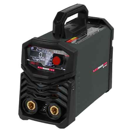 SALDATRICE AD ELETTRODO INVERTER 'RODMAKER 160' Campo di regolazione 10-160 Amp - HELVI