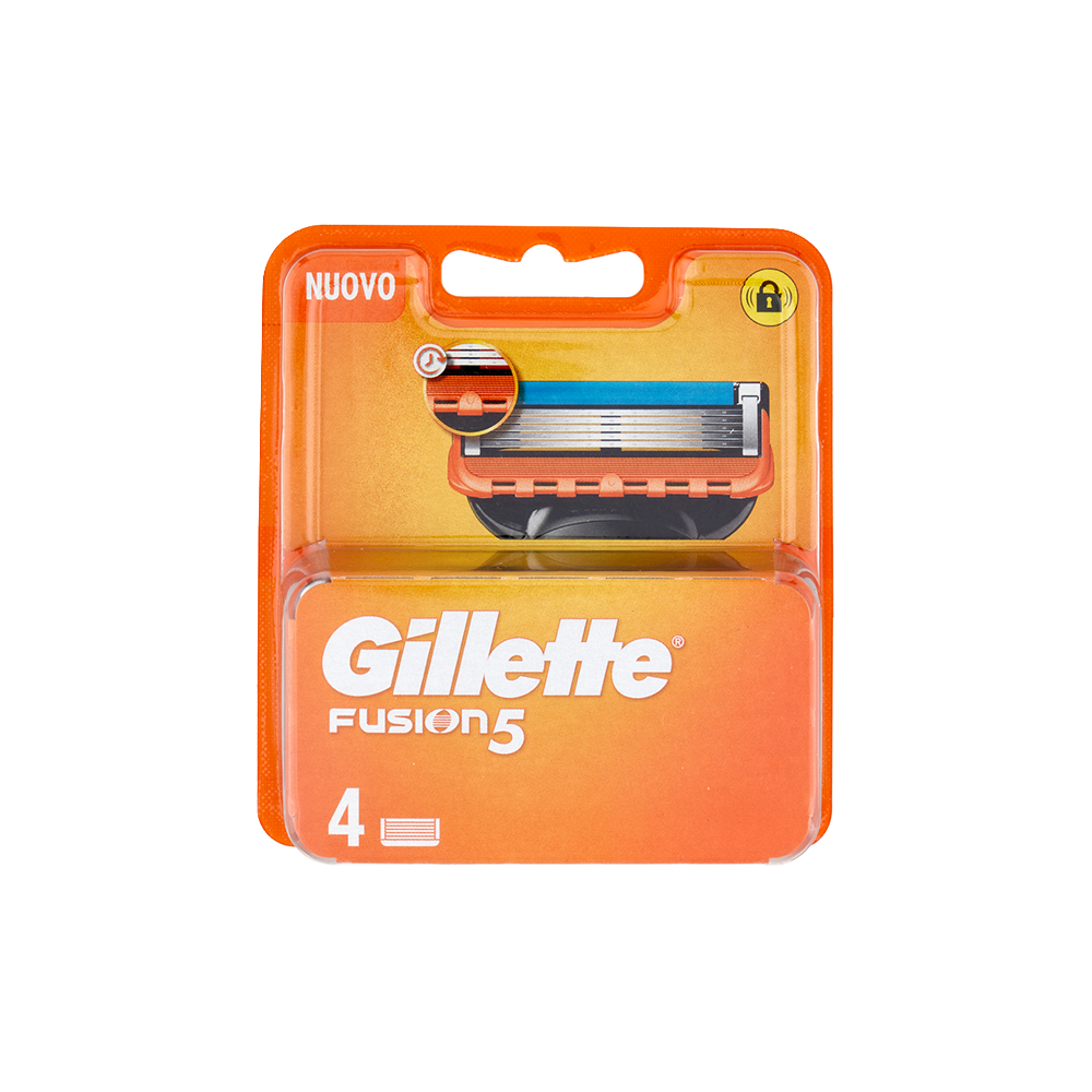 Gillette Fusion5 Lame Manual Ricarica x4