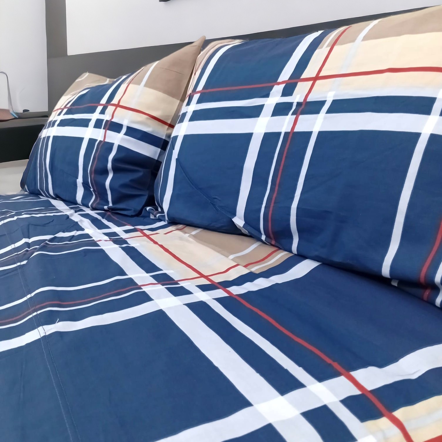 Copripiumino Graft una piazza e mezza in puro cotone