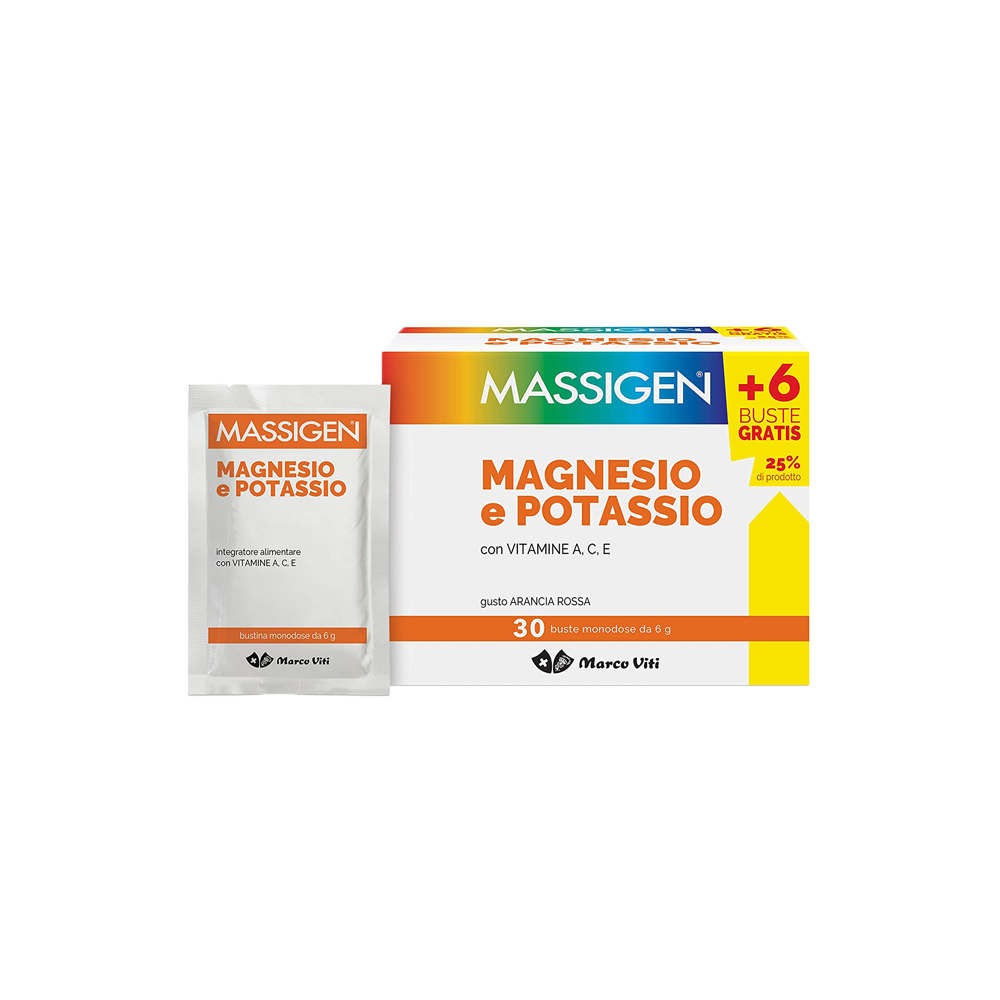 Integratore Magnesio e Potassio Monodose 30 Buste