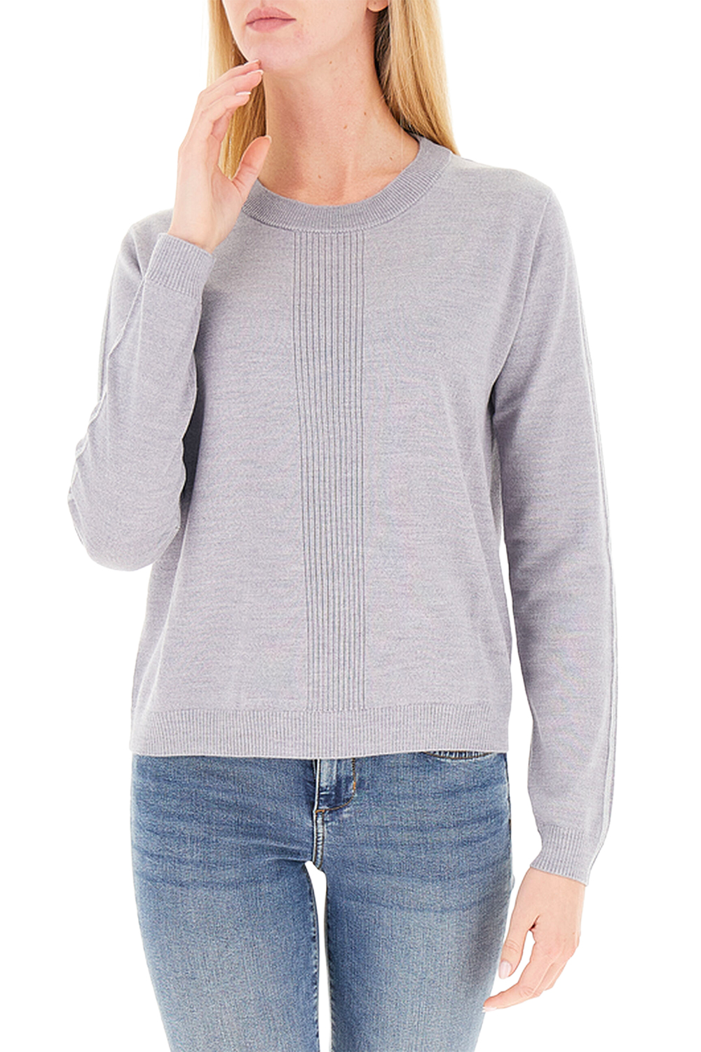 Maglia Essential in Lana con Dettagli in Lurex