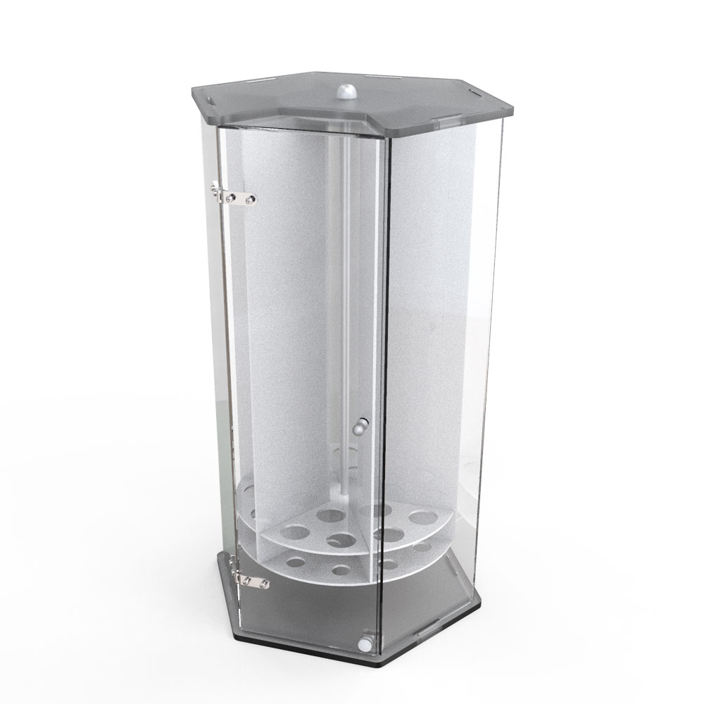 Porta coni girevole - 18 sedi