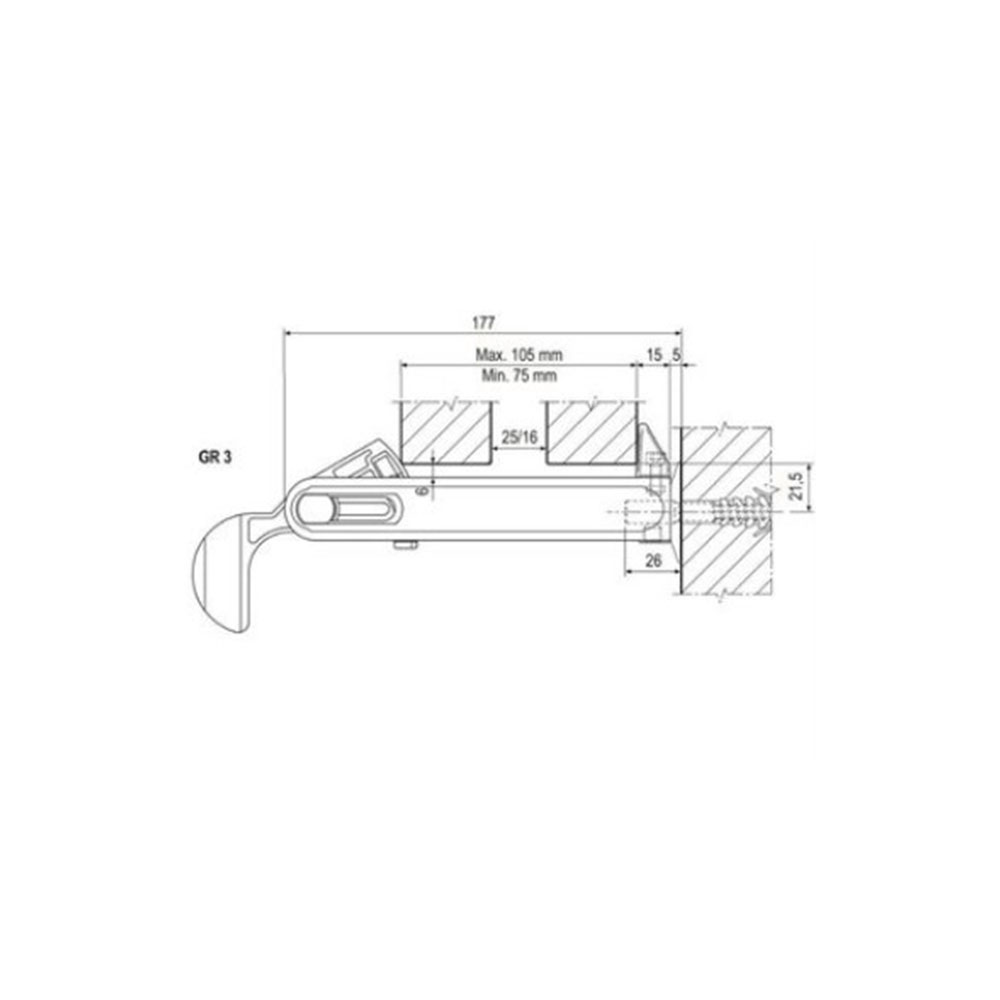 Fermaimposte automatico archimede GR3