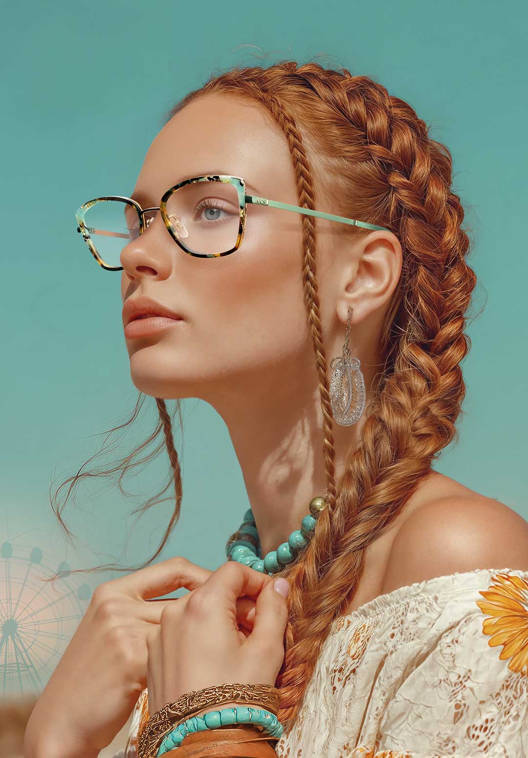 model rossa ccs con occhiali