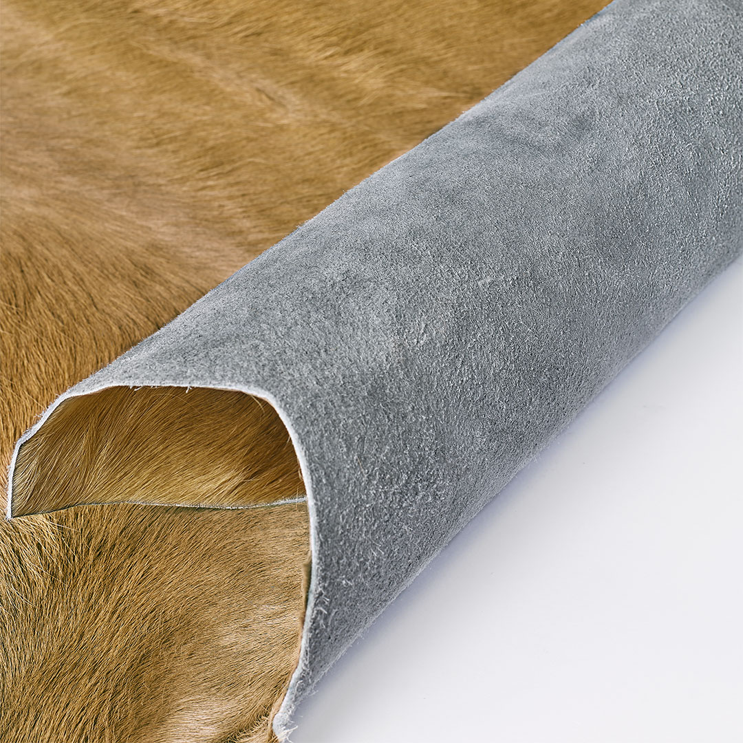 Tappeto PELLE COLORATA CHAMPAGNE – Eleganza e stile con un tocco vivace