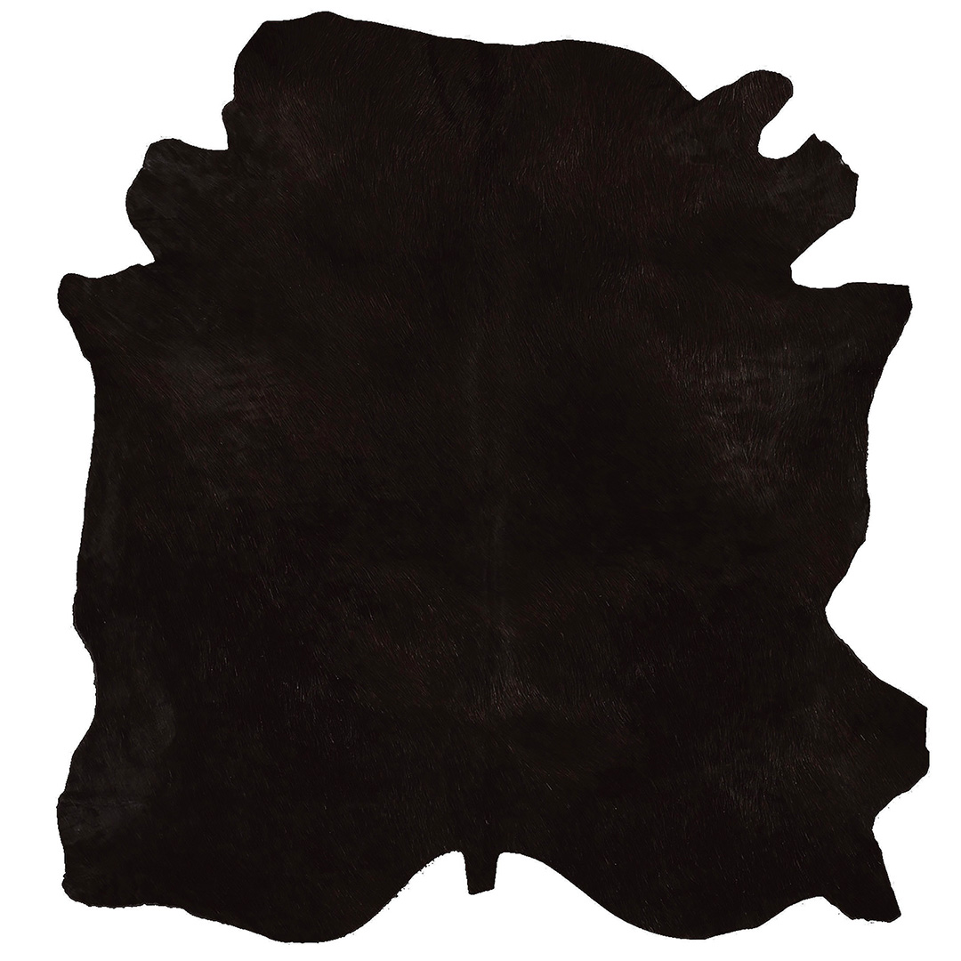 PELLE COLORATA TESTA DI MORO – Elegant Dark Brown Cowhide for Modern Interiors