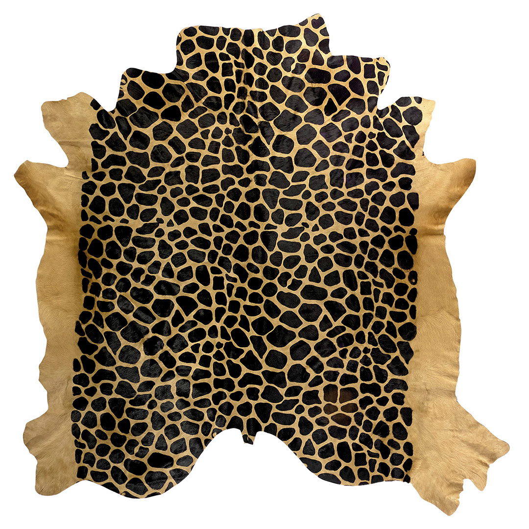 Tappeto PELLE STAMPATA GIRAFFA – Eleganza e stile con un tocco vivace