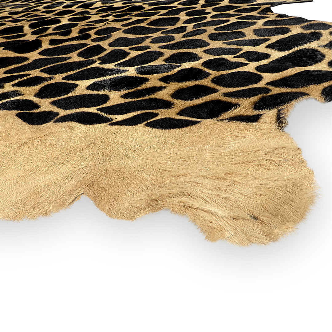 Tappeto PELLE STAMPATA GIRAFFA – Eleganza e stile con un tocco vivace