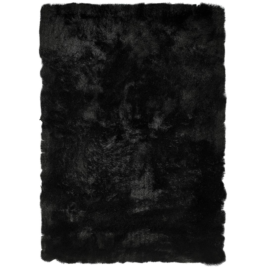 Tappeto ASTER BLACK: Eleganza e Comfort per il Tuo Soggiorno