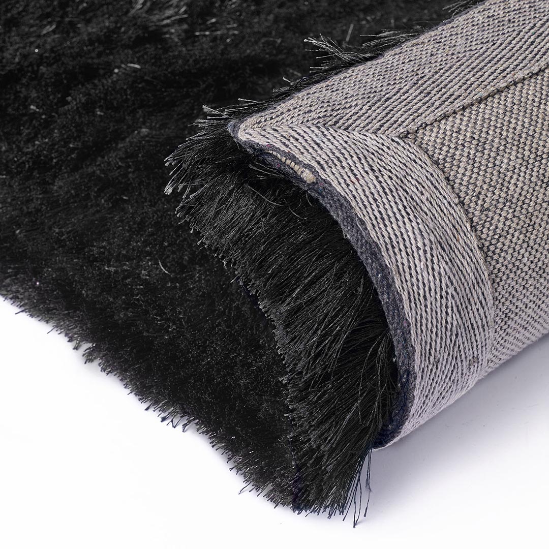 Tappeto ASTER BLACK: Eleganza e Comfort per il Tuo Soggiorno